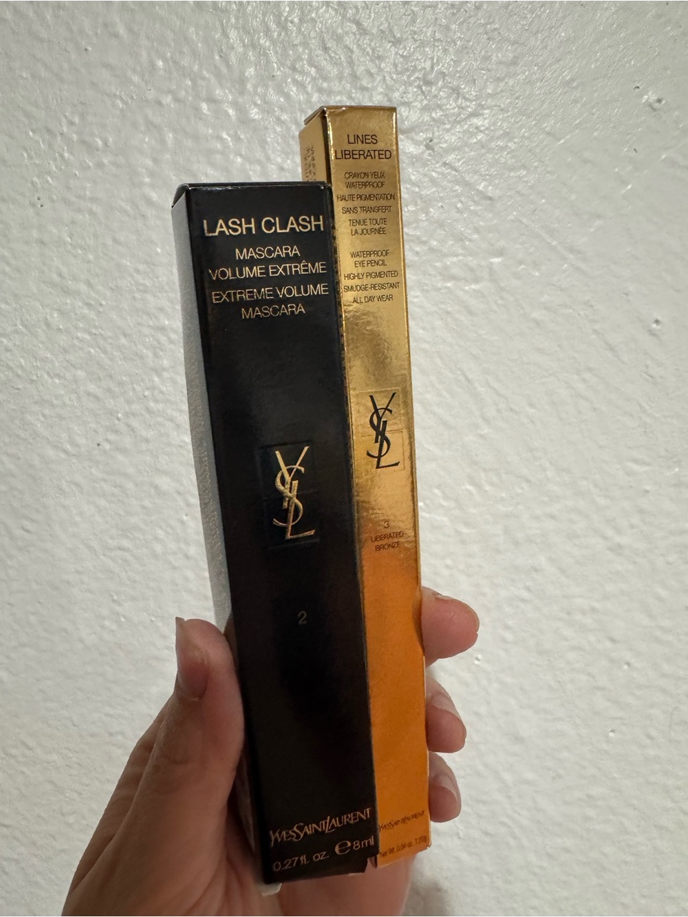 Yves Saint Laurent Lash Clash mascara and lines liberated liner